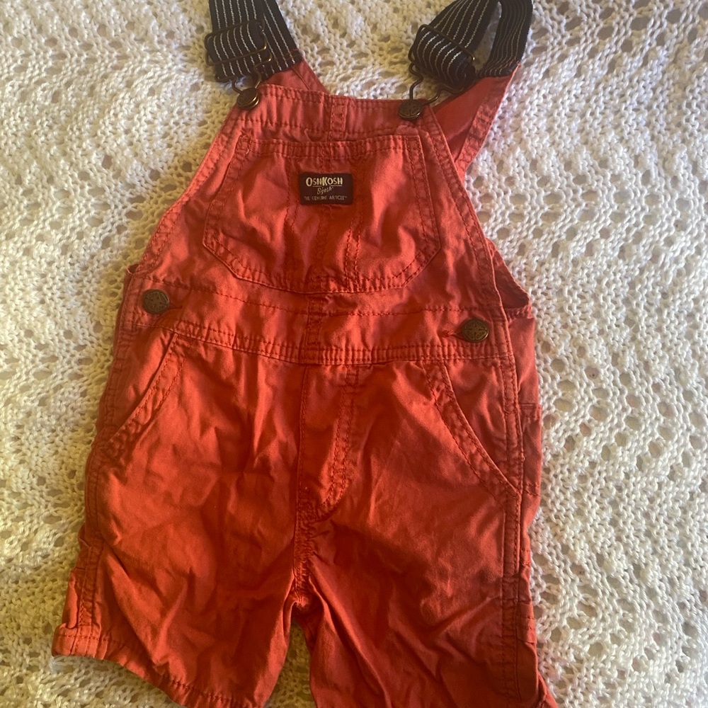 OshKosh B'gosh Orange Kids Overalls